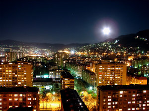 Nacht in Sarajevo