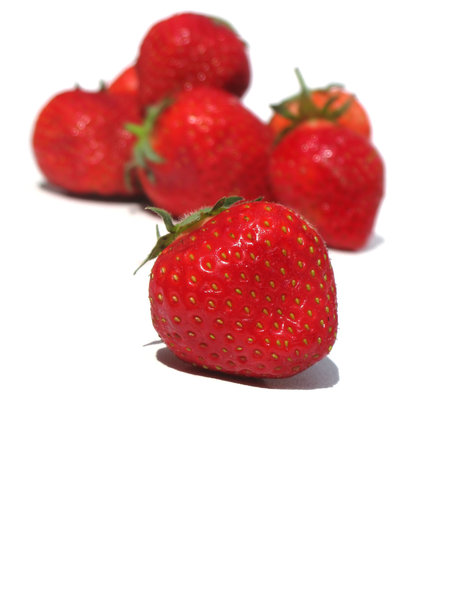 ripe strawberries: none