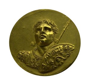 Ouro antiga moeda grega 2
