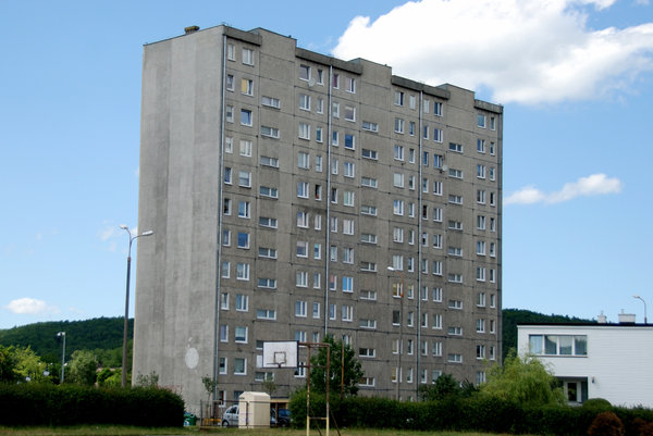 Old block of flats in Poland