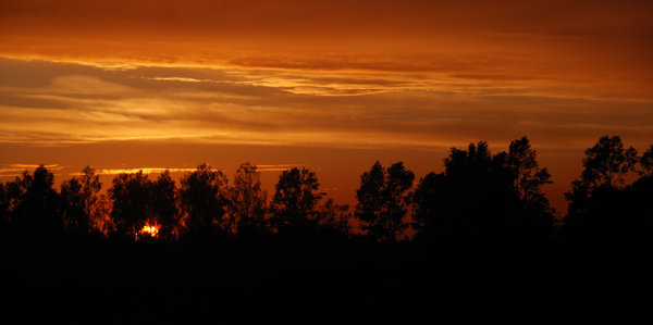 Sunset panoramic 2