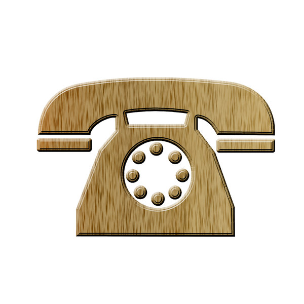 Telephone icon 6: Phone pictogram
