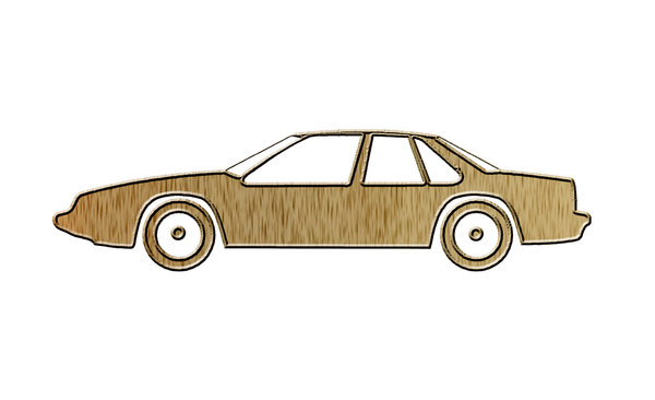 Modern car pictogram 1