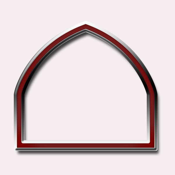 Gothic stylized picture frame 