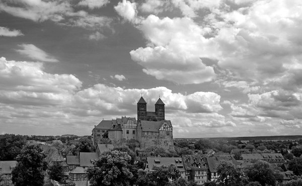 Castle Hill in Quedlinburg