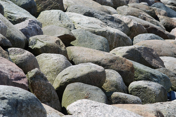 Rocks: Rocks at the coastline, Skåne, Sweden.