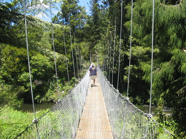 Swing bridge