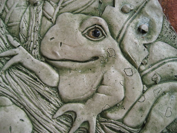 Cement frog 1