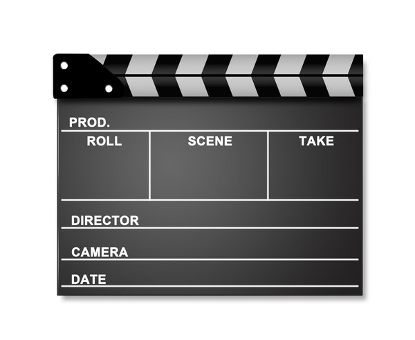 Movie clapperboard series