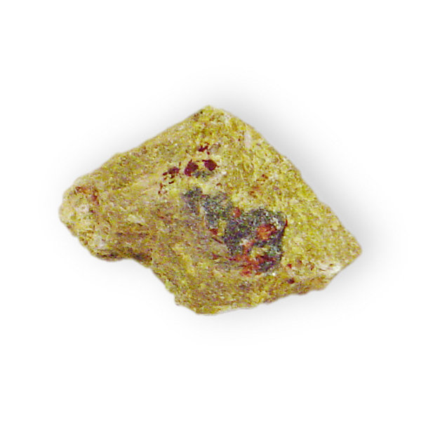 Epidote with rock