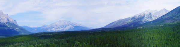 Harvie Heights BC Panorama