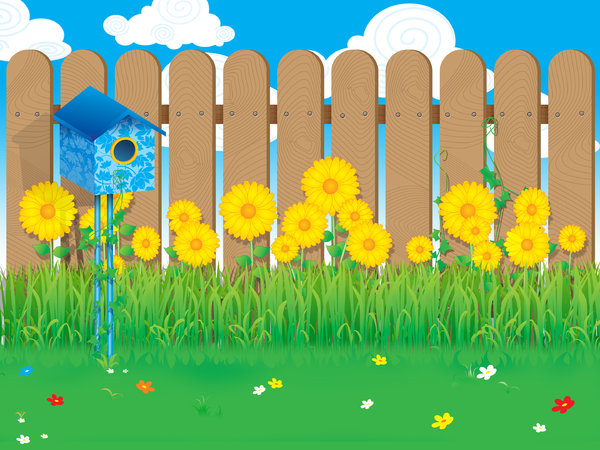 garden: This is a rendered vector art. Tell me what you think about this one :)