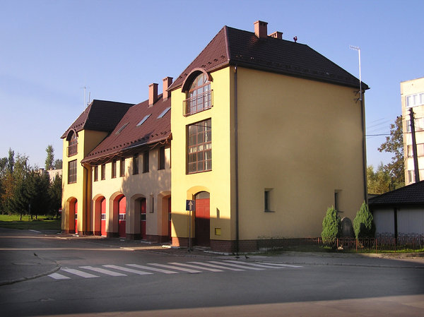 Fire brigade center in Ladek Z