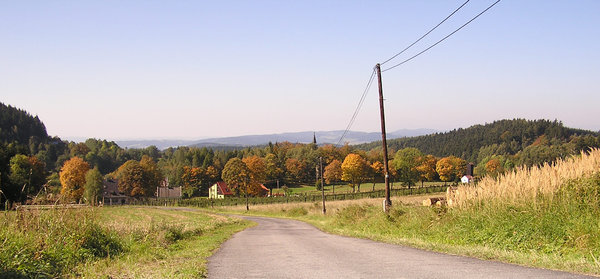 Road towards the hill
