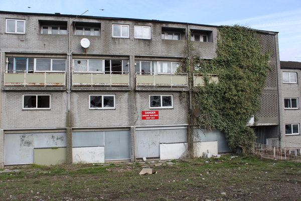 Abandoned flats
