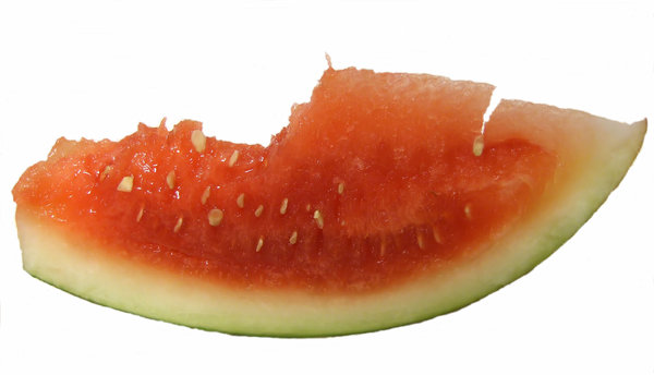 watermelon mouthful