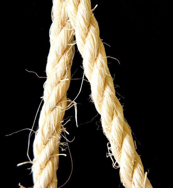 Rope 1: Strands of rope.