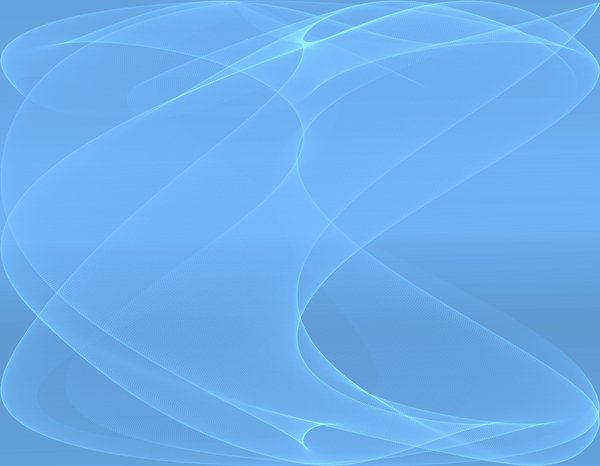 White Swirls on Blue: A swirly white gossamer on blue background, fill or texture suitable for many projects.