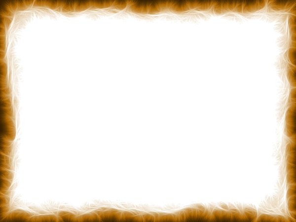 Grunge Fractal Border: Abstract fractal texture made into a border, in sepia tones. Useful background or frame.