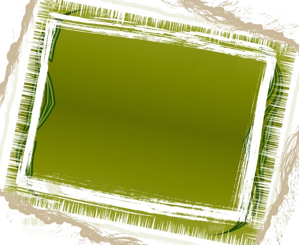 Grunge Banner in Green