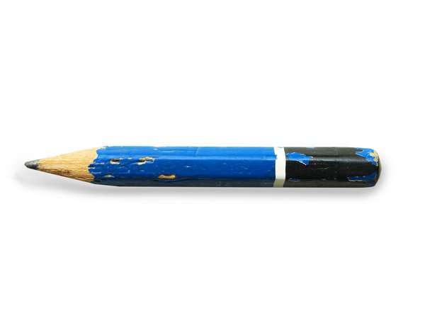pencil: old pencil