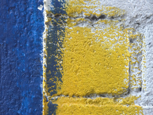 Mexican paint close-up