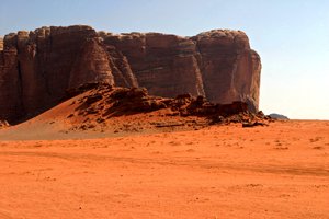 wadi rum 4: Landscape of Wadi Rum desert in Jordan