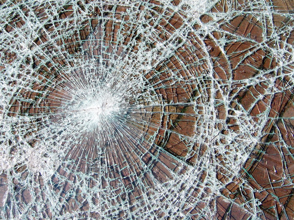 Broken glass: broken glass texture