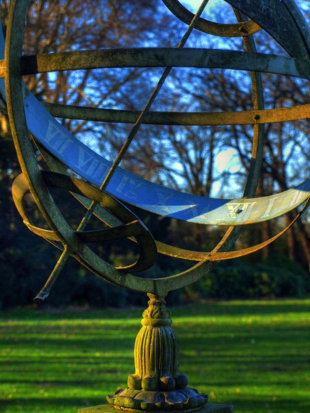 Sundial: Somewhere in a castlegarden