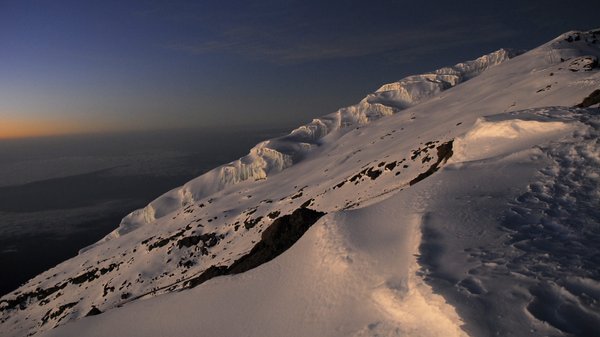 Sunrise on Kilimanjaro