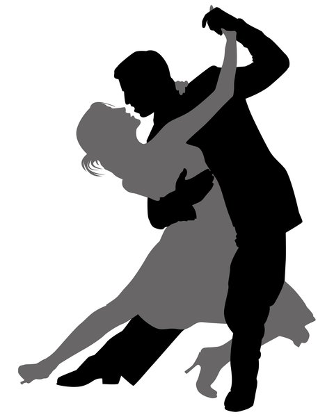 4 tango silhouette: 
