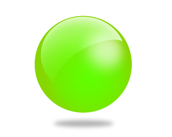 Glossy Ball 4: Set of different colored gloss ball illustrations