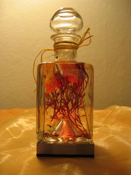 dried flowers in a bottle 3