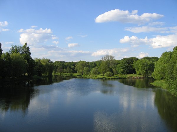 river in spring