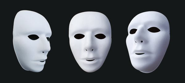 Masks: Masks for Theatre, play or to be spooky - masquerade.Comments appreciated!
