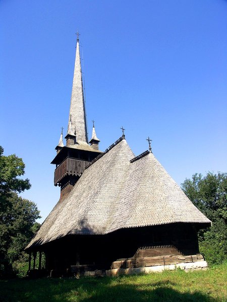 Romanian wooden church