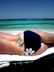 beach tattoo