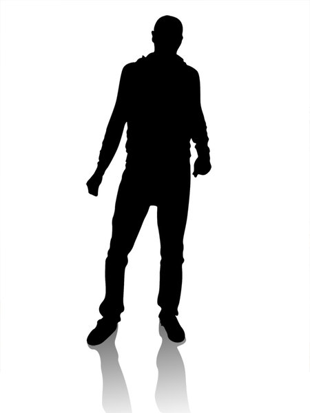 my silhouette: me