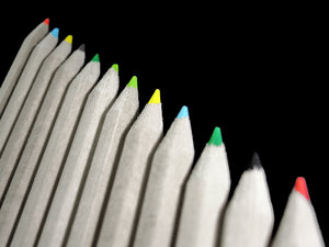 lápis de cor: 