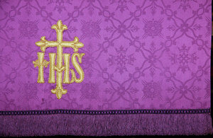 IHS II: Pulpit Banner in second Anglican Church, Halifax, Nova Scotia
