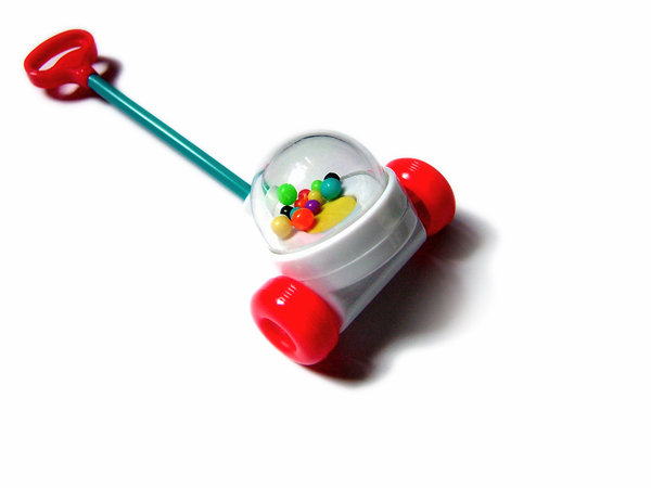 Toy Corn Popper: This is a little mini-keychain size replica of that old Fisher-Price toy called the 