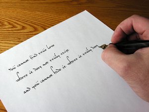 Handwriting - Love