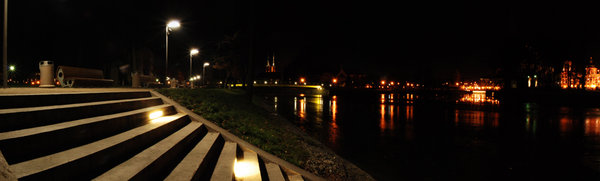 Wroclaw at Night, Slodowa Isla