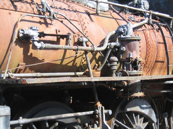 Rusty locomotive