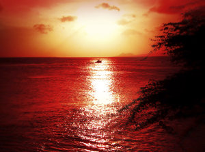 Bonaire Sonnenuntergang