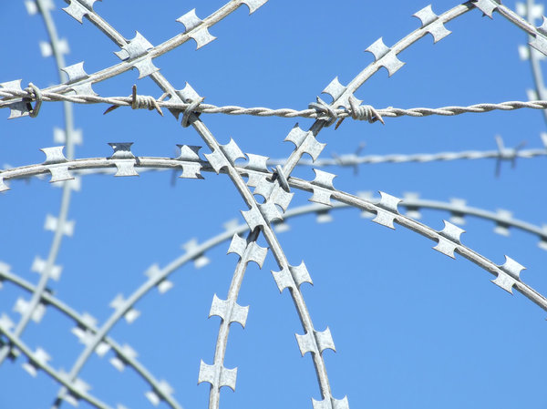 barbed and razor wire