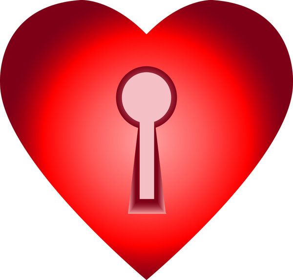 Key to the Heart: You'll need a key to open this heart!