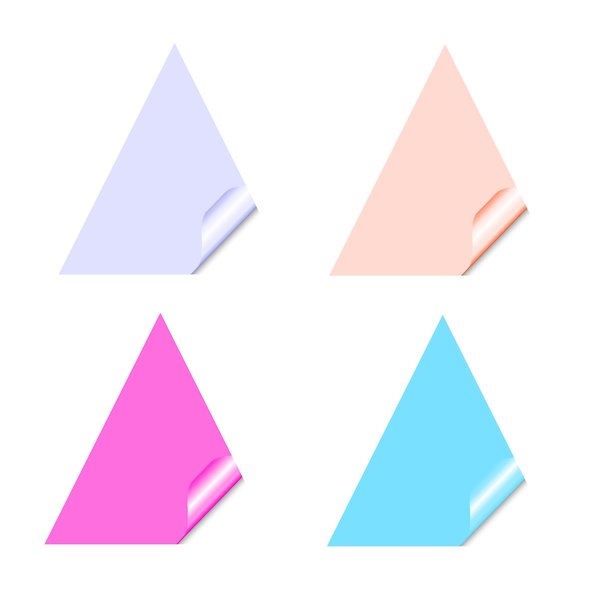 Stickers 5 Triangles