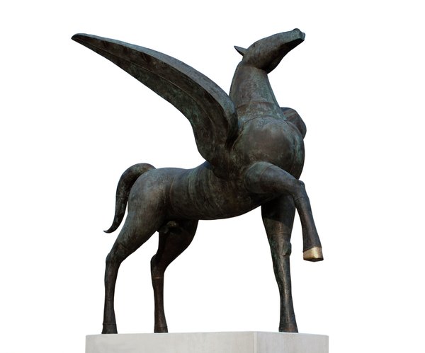 Pegasus statue