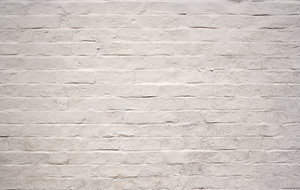 Branco parede de tijolo